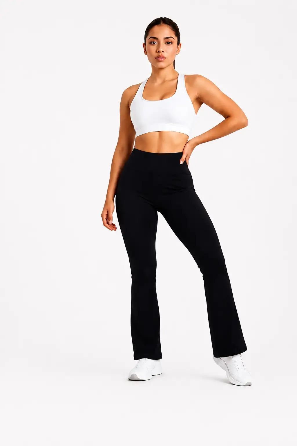 LICRA PANTALON ACAMPANADO PARA GIMNASIO