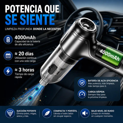 MINI ASPIRADORA PORTATIL 3 EN 1