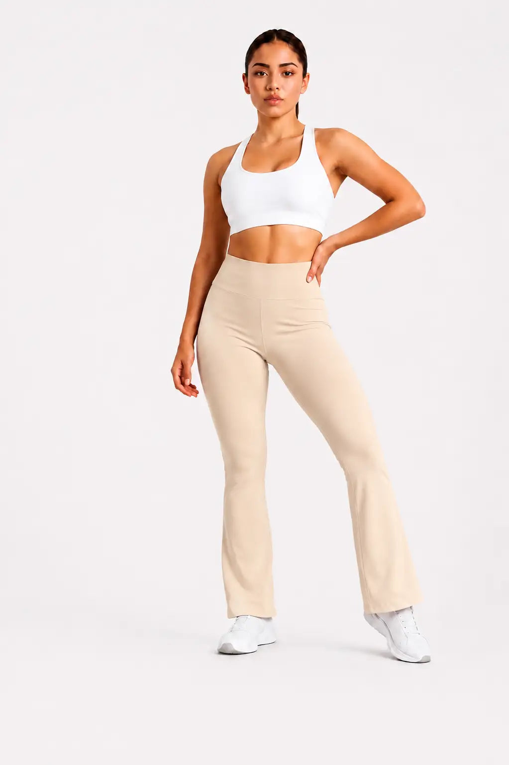 LICRA PANTALON ACAMPANADO PARA GIMNASIO