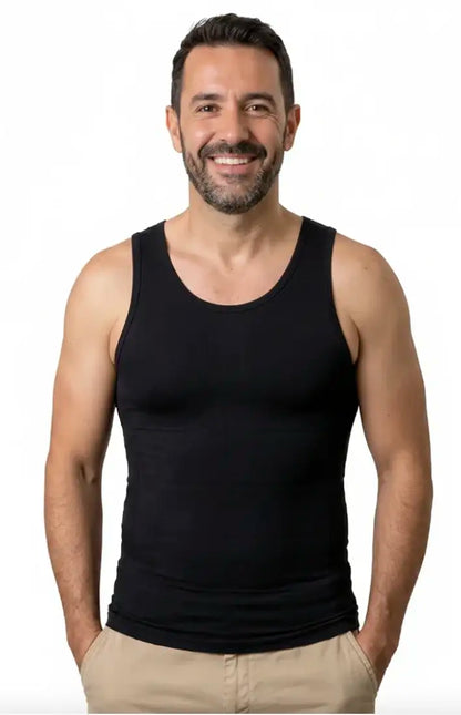 CAMISETA DE COMPRESIÓN ADELGAZANTE MOLDEADORA PARA HOMBRE