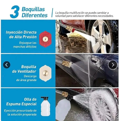 Hidrolavadora Portátil Inalámbrica