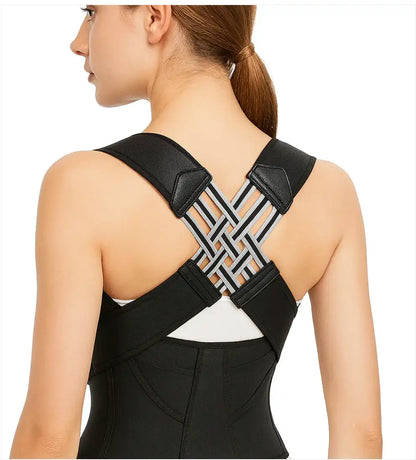 Corrector de postura | Trenza | Con soporte reducción abdominal | Faja Integrada