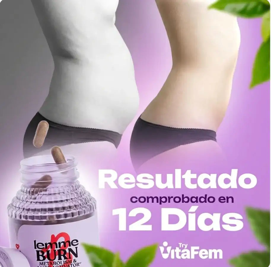 LEMME BURN 🔥👩‍⚕️ reactiva tu AMPK (60 capsulas)