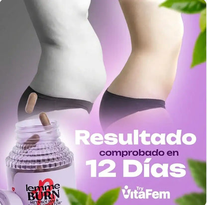 LEMME BURN 🔥👩‍⚕️ reactiva tu AMPK (60 capsulas)