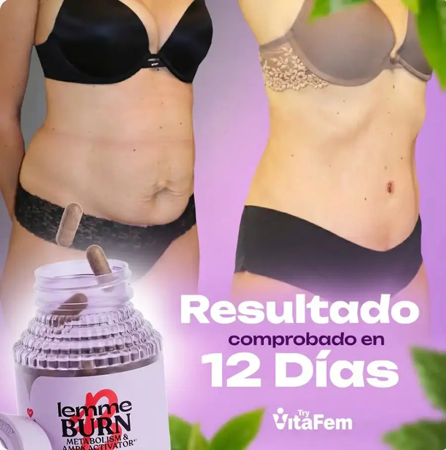LEMME BURN 🔥👩‍⚕️ reactiva tu AMPK (60 capsulas)