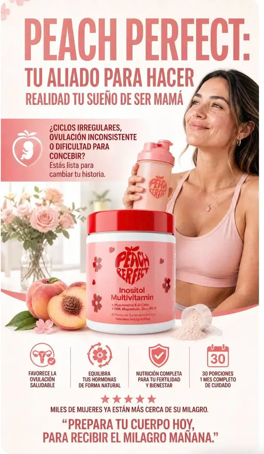 Peach Perfect™: El Primer Paso hacia tu Embarazo 243g