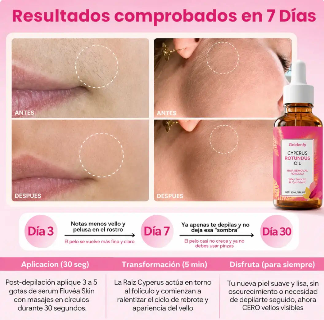 Aceite para Depilación Definitiva
