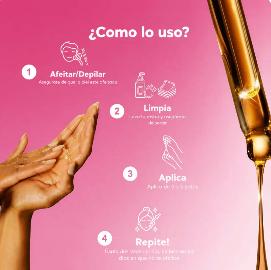 Aceite para Depilación Definitiva