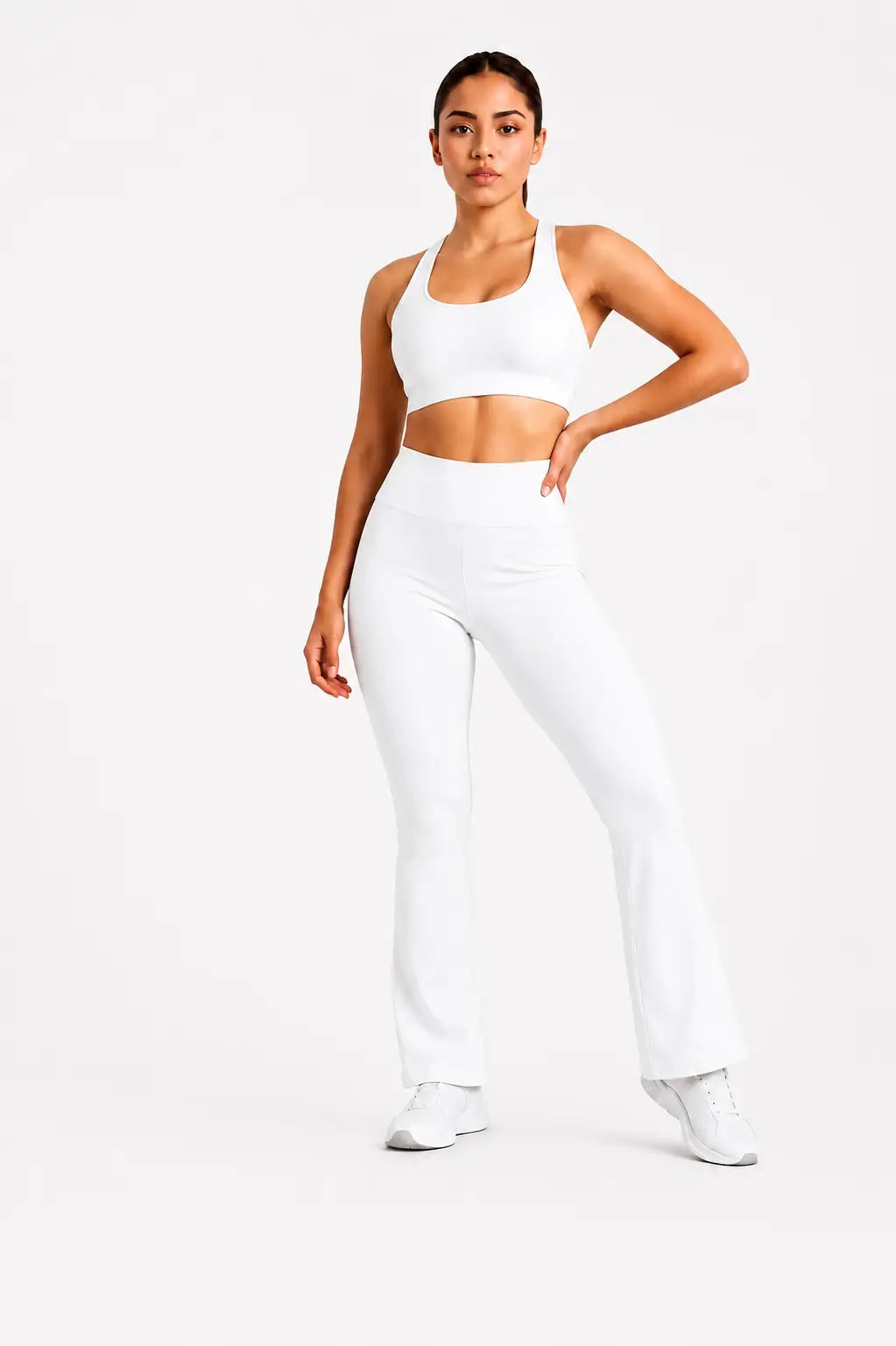 LICRA PANTALON ACAMPANADO PARA GIMNASIO