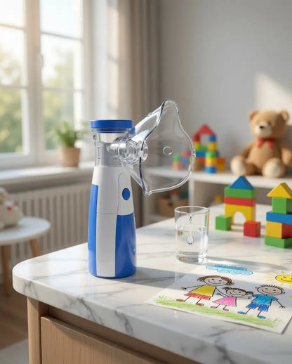 Nebulizador portátil- Alivio rápido para tu pequeño